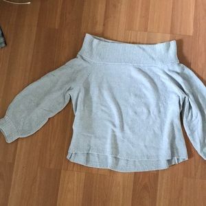 Off the shoulder sweater, worn once